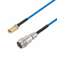 FAIRVIEW MICROWAVE FMCA9726-24 RF / Coaxial Cable Assembly, VITA 67, 24 ", 610 mm, FM-P047HF, Mini SMP Plug, 1.85mm Jack, 50 ohm