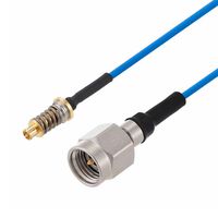 FAIRVIEW MICROWAVE FMCA9730-12 RF / Coaxial Cable Assembly, VITA 67, 12 ", 305 mm, FM-P047HF, Mini SMP Jack, 2.92mm Plug, 50 ohm