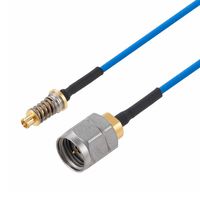 FAIRVIEW MICROWAVE FMCA9732-24 RF / Coaxial Cable Assembly, VITA 67, 24 ", 610 mm, FM-P047HF, Mini SMP Jack, 1.85mm Plug, 50 ohm