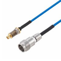 FAIRVIEW MICROWAVE FMCA9733-24 RF / Coaxial Cable Assembly, VITA 67, 24 ", 610 mm, FM-P047HF, Mini SMP Jack, 1.85mm Jack, 50 ohm