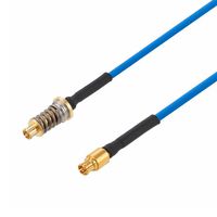 FAIRVIEW MICROWAVE FMCA9734-6 RF / Coaxial Cable Assembly, VITA 67, 6 ", 152.4 mm, FM-P047HF, Mini SMP Jack, Mini SMP Jack