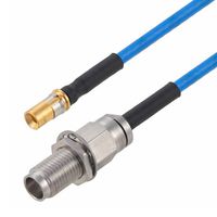 FAIRVIEW MICROWAVE FMCA9747-12 RF / Coaxial Cable Assembly, VITA 67, 12 ", 305 mm, FM-F086HF, Mini SMP Plug, 1.85mm Bulkhead Jack
