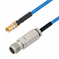 FAIRVIEW MICROWAVE FMCA9749-24 RF / Coaxial Cable Assembly, VITA 67, 24 ", 610 mm, FM-F086HF, Mini SMP Plug, 2.4mm Jack, 50 ohm