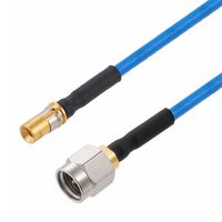FAIRVIEW MICROWAVE FMCA9750-24 RF / Coaxial Cable Assembly, VITA 67, 24 ", 610 mm, FM-F086HF, Mini SMP Plug, 2.92mm Plug, 50 ohm