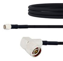 FAIRVIEW MICROWAVE FMC00331-12 RF / Coaxial Cable Assembly, Low Loss, 12 ", 305 mm, RG223, SMA Plug, N Type Right Angle Plug