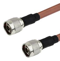 FAIRVIEW MICROWAVE FMC0101393-06 RF / Coaxial Cable Assembly, 6 ", 152.4 mm, RG393, N Type Plug, N Type Plug, 50 ohm