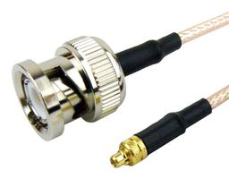 FAIRVIEW MICROWAVE FMC0809315-24 RF / Coaxial Cable Assembly, 24 ", 610 mm, RG316, BNC Plug, MMCX Plug, 50 ohm
