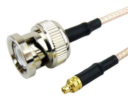 FAIRVIEW MICROWAVE FMC0809315-36 RF / Coaxial Cable Assembly, 36 ", 914.4 mm, RG316, BNC Plug, MMCX Plug, 50 ohm