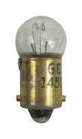 WAMCO WL-51 Incandescent Lamp, Miniature Lamp, 7.5 V, BA9s, G-3 1/2, 1, 1000 h