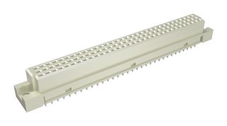 AMPHENOL COMMUNICATIONS SOLUTIONS 86093968114H55V1LF DIN 41612 Connector, 8609 Series, 96 Contacts, Receptacle, 2.54 mm, 3 Row, a + b + c