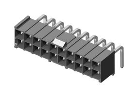 SAMTEC IPBT-110-H1-T-D-K Pin Header, Power Terminal, Board-to-Board, Wire-to-Board, 4.19 mm, 2 Rows, 20 Contacts