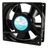 ORION FANS OA109AP-11-3TBR AC Axial Fan, 115V, Square, 120 mm, 38 mm, Ball Bearing, 75 CFM