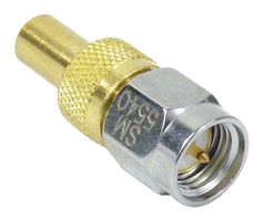 FAIRVIEW MICROWAVE SM5540 RF / Coaxial Adapter, SMA, Plug, 1.0 / 2.3, Plug, Straight Adapter, 50 ohm