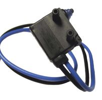 OMRON ELECTRONIC COMPONENTS D2HW-BL203MR Microswitch, Subminiature, Pin Plunger, SPDT-NO, Wire Leaded, 2 mA, 12 V