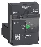 SCHNEIDER ELECTRIC LUCCX6B Direct-On-Line Starter, 1-Phase, 600 mA, 690 VAC, 24 VAC Coil, IP20, TeSys U Series