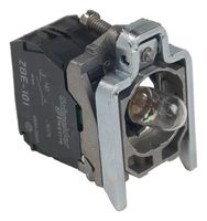 SCHNEIDER ELECTRIC ZB4BW06124 Contact Block, Harmony XB4 Series Pushbuttons & Pilot Lights, 1 Pole, SPST-NO, Screw, Harmony Series
