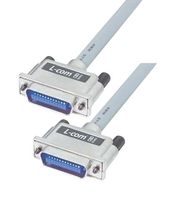 L-COM CBD24-1M Computer Cable, IEEE-488 / GPIB 24 Position Plug, IEEE-488 / GPIB 24 Position Plug, 3.3 ft, 1 m