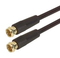 L-COM CCF6-50 RF / Coaxial Cable Assembly, 50 ft, 15.2 m, RG6/U, F-Type Plug, F-Type Plug, 75 ohm