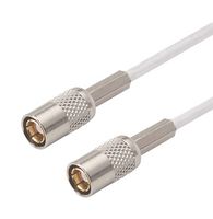 L-COM CCSB188A-3 RF / Coaxial Cable Assembly, 3 ft, 914.4 mm, RG188A/U, SMB Plug, SMB Plug, 50 ohm