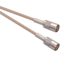 L-COM CCSB316-1.5 RF / Coaxial Cable Assembly, 1.5 ft, 457.2 mm, RG316/U, SMB Plug, SMB Plug, 50 ohm