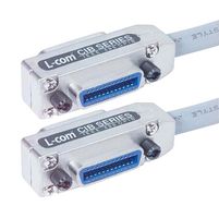 L-COM CIB24-10M Computer Cable, IEEE-488 / GPIB 24 Position Plug + IEEE-488 / GPIB 24 Position Receptacle
