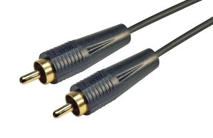 L-COM CTL1R-5 RF / Coaxial Cable Assembly, 5 ft, 1.5 m, Phono (RCA) Plug, Phono (RCA) Plug, 75 ohm