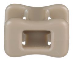 PANDUIT CSMS-D71 Cable Spacer, Miniature Cable Tie, Light Brown, 0.57" x 0.38"