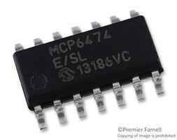 MICROCHIP MCP6474-E/SL