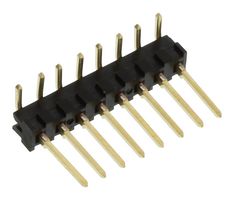 TE CONNECTIVITY - AMP 87232-8 Pin Header, Board-to-Board, 2.54 mm, 1 Rows, 8 Contacts, Through Hole Right Angle