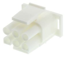 TE CONNECTIVITY - AMP 350715-1 Connector Housing, Universal MATE-N-LOK Series, Plug, 6 Positions, 6.35 mm