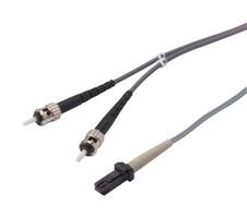 L-COM FODST-MT-05 FO CABLE, MTRJ-ST DUPLEX, OM1, 16.4