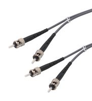 L-COM FODSTC-20 FO CABLE, ST-ST DUPLEX, OM1, 65.6