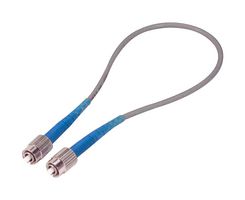 L-COM FOL-FC Fiber Optic Cable, Multimode, 1 Fiber, 62.5µm / 125µm, FC Simplex to FC Simplex, 8"