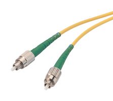 L-COM SFOFCA-01 Fiber Optic Cable, Singlemode, 1 Fibers, 9µm / 125µm, FC Simplex to FC Simplex, 3.3 ft