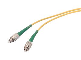 L-COM SFOFCA-02 Fiber Optic Cable, Singlemode, 1 Fibers, 9µm / 125µm, FC Simplex to FC Simplex, 6.6 ft