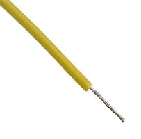 ALPHA WIRE 461419 YL005 Wire, PVC, Yellow, 14 AWG, 19 x 0.37mm, 100 ft