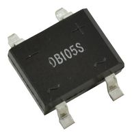 MULTICOMP PRO DB105S Bridge Rectifier, Single Phase, 600 V, 1 A, SMD, 4 Pins, 1.1 V