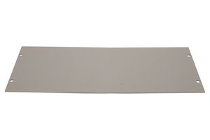 BUD INDUSTRIES PA-1104-WH Panel, Surface Shield, 19", 4U, Aluminium, White