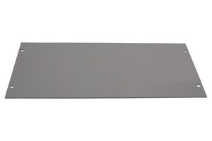 BUD INDUSTRIES PA-1105-MG Panel, Surface Shield, 19", 5U, Aluminium, Grey