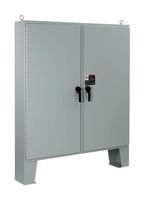 NVENT HOFFMAN A62H4818LP3PT Metal Enclosure, Two Door, Electrical / Industrial, Steel, 1.58 m, 1.2 mm, 459 mm, IP66