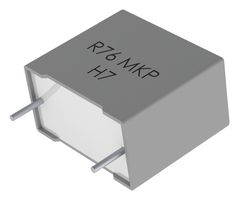 KEMET R76QN24704030J Power Film Capacitor, Double Metallized PP, Radial Box - 2 Pin, 0.047 µF, ± 5%, High Frequency