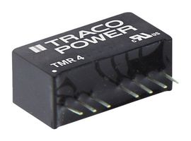TRACO POWER TMR 4-1223 Isolated Through Hole DC/DC Converter, ITE, SIP, 2:1, 4 W, 2 Output, 15 V