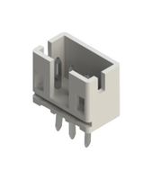 EDAC 140-503-415-001 Pin Header, Wire-to-Board, 2 mm, 1 Rows, 3 Contacts, Through Hole Straight, 140 Series