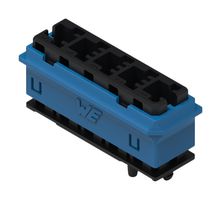 WURTH ELEKTRONIK 491103015 Automotive Connector Housing, Black/Blue, WR-WSP Series, Receptacle, 5 Positions