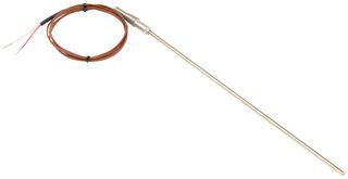 SIMPSON 21242 Thermocouple, Panel Meters, J, 1500 °F, Stainless Steel