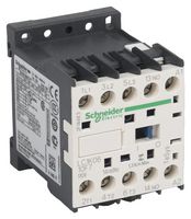SCHNEIDER ELECTRIC LC1K0610F7 Contactor, 6 A, DIN Rail, 600 VAC, 3PST-NO, 3 Pole, 3 hp