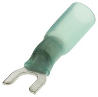 MULTICOMP 1672 Fork / Spade Tongue Terminal, 16 AWG, 14 AWG, M4, #8