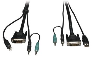 EATON TRIPP LITE P759-015 Computer Cable, 15 ft, 4.57 m, Black