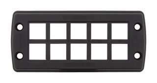 WEIDMULLER 2583720000 Cabtite® Sealing Frame Set, FR 24/10 Frame, T, X and H Shape GI Clink Inlays, Black Polyamide