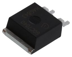 INFINEON IPB60R040C7ATMA1 Power MOSFET, N Channel, 600 V, 50 A, 0.034 ohm, TO-263 (D2PAK), Surface Mount